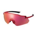 SHIMANO  Okulary EQUINOX4 matowe metaliczne czerwone Ridescape