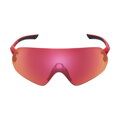SHIMANO  Okulary AEROLITE P metaliczne czerwone Ridescape