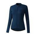 SHIMANO  Koszulka damska KAEDE THERMAL LONG niebieska