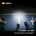 MAGENE Lampka AT1200 przednie 10f USB czarne