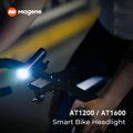 MAGENE Lampka AT1200 przednie 10f USB czarne