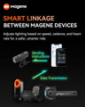 MAGENE Lampka AT1200 przednie 10f USB czarne