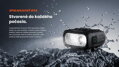 MAGICSHINE Svetlo HORI 1300 PRO predné 6f USB čierne