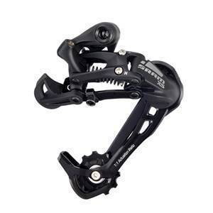 SRAM X-5 9-speed derailleur, long chain, Aluminum black