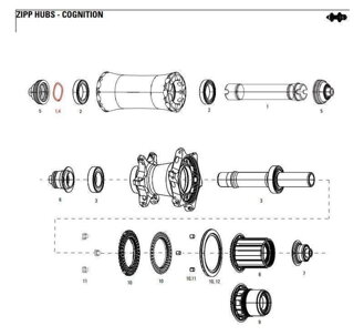 ZIPP AXLE WAVE SPRING COGNITION NSW