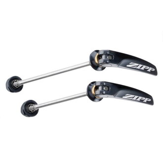 ZIPP Zipp Tangente QR-S Stainless steel black with silver Logo, 100mm/130mm, pair for road bikes