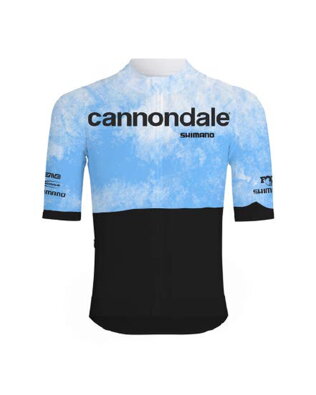 CANNONDALE JERSEY SHORT SLEEVE CFR REPLICA JERSEY BLACK/BLUE