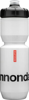 CANNONDALE BOTTLE 650ml LOGO GRIPPER INSULATED BOTTLE WHITE/BLACK (CP5152U1065)