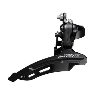 SHIMANO Derailleur Tourney TZ510 - 6/7 speed, Triple derailleur, 31.8mm 31.8mm