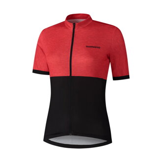 SHIMANO Jersey women's ELEMENT red XS