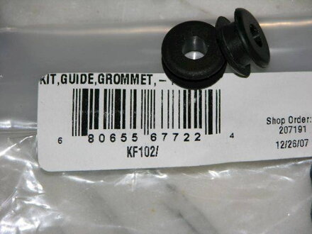 CA FRAME INSERT-BOWDEN GUIDE (KF102) - GROMMET, PROPHET, RUSH