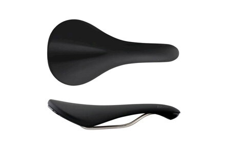 FABRIC SADDLE SCOOP RADIUS RACE BLACK/BLACK (FU4500RR02)