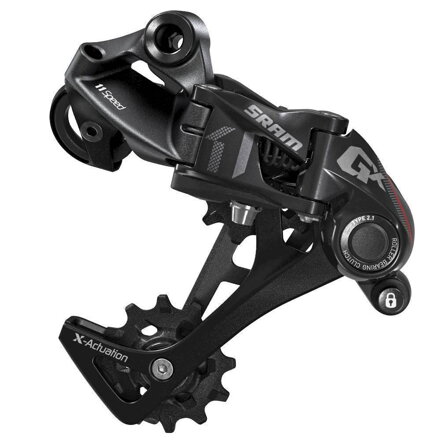 SRAM GX 1X11 speed derailleur, long chain, red