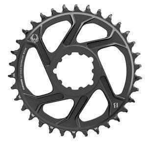 SRAM Chain Ring X-Sync 34T Direct Mount 6mm Offset Alum 12 Speed Black