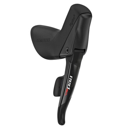 SRAM Shifter/Hydraulic Disc Brake Red Yaw Front Shifter Front Brake950mm w Flat Mount Ti Hardware (disc