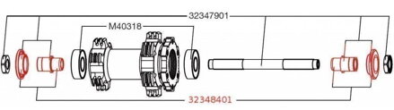 MAVIC EXPANDABLE BEARINGS SUPPORT (L32348400)