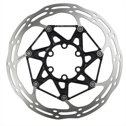 SRAM Brake Disc Centerline 2 Piece 160mm Black (package includes steel screws) Rounded