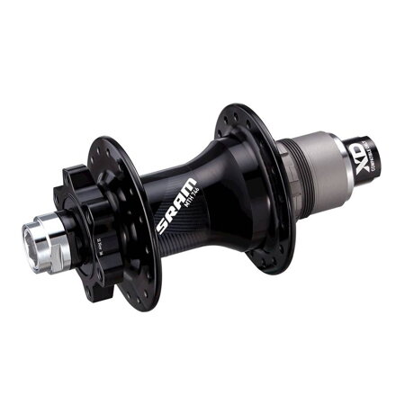 SRAM MTB hub 746, rear 6-hole Disc, 32-hole 12x142mm Through Axle, black, XD nut (11