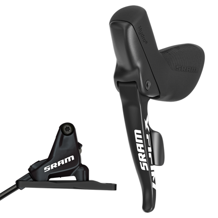 SRAM Hydraulic Disc Road Brake with Telescopic Seatpost Control Apex Left Lever/Front Brake 950mm Flat Mount