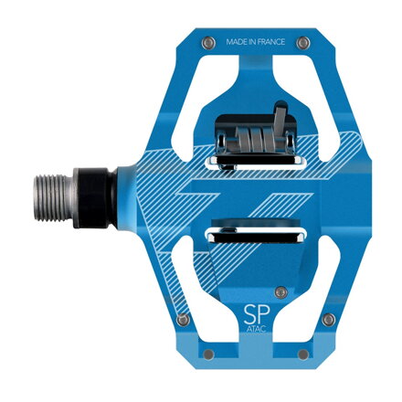 TIME Enduro pedals TIME Speciale 12 including ATAC cases, blue (TIME part number T2GV016)