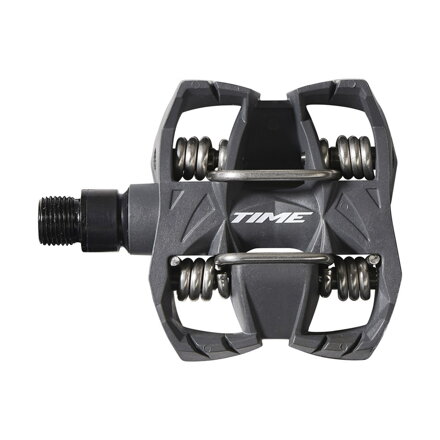TIME Enduro pedals TIME ATAC MX 2 including ATAC easy cases, gray (TIME part number T2GV013)