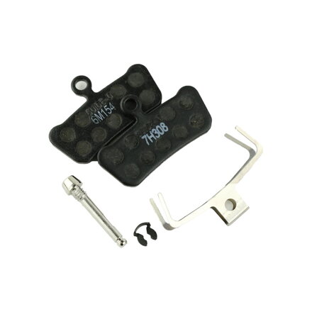 SRAM Brake pads organic/steel, (1pc) - Trail/Guide