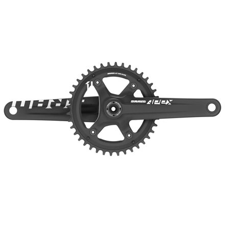 SRAM Apex 1 GXP 165 crankset black w 42t X-SYNC chainring (GXP chainrings not included