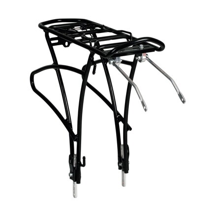 LONGUS Bagażnik WELD uniwersalny czarny + adapter