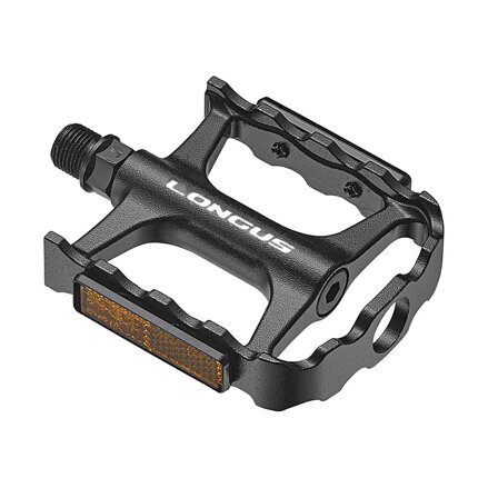 LONGUS Pedały PREMIUM MTB AL czarne, łożyska