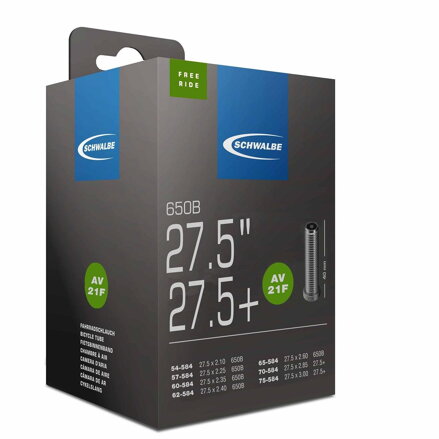 SCHWALBE Inner tube 27.5+ AV 40mm