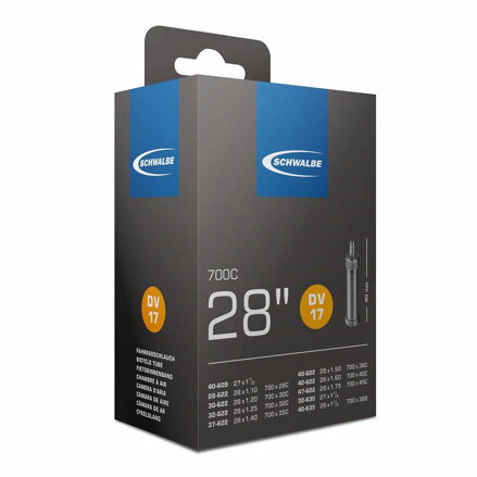 SCHWALBE Dętka DV17 700x28/45C DV 40mm (40/47-622)