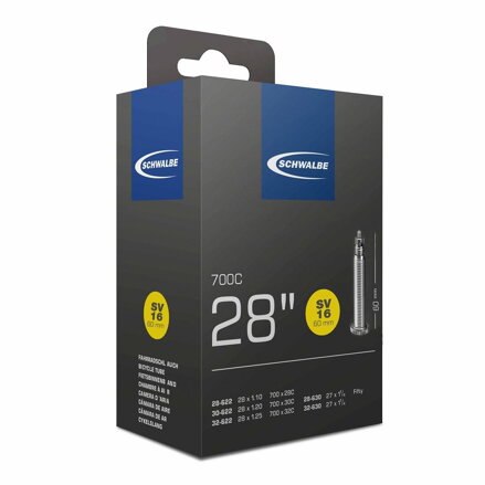 SCHWALBE Dętka SV16 (28/32-622/630) 60mm 135g