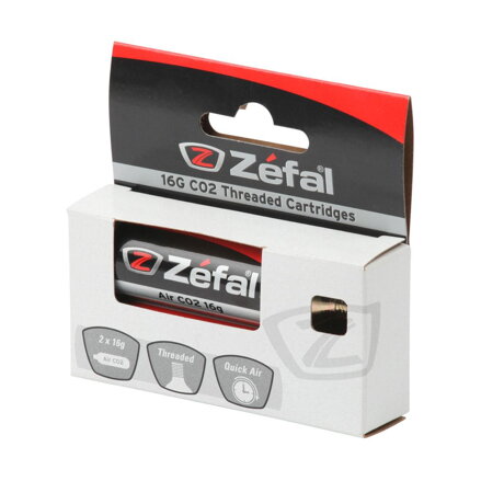 ZÉFAL Bombonka CO2 16ggwintem, 2 sztuki