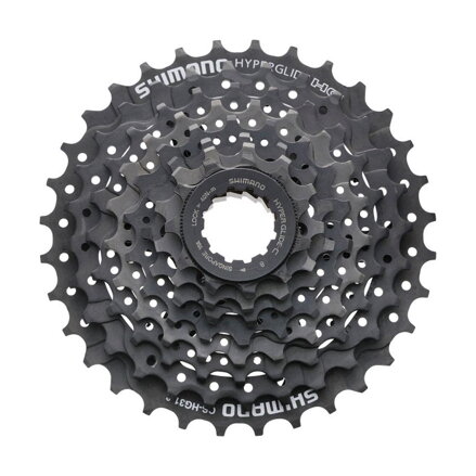 SHIMANO 8-rzędowa 11-34 Kaseta HG31 zębów czarna OEM
