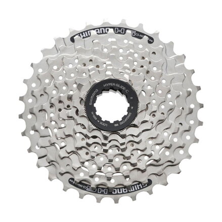 SHIMANO CS-HG41 8-rzędowa 11-34 Kaseta zębów srebrna