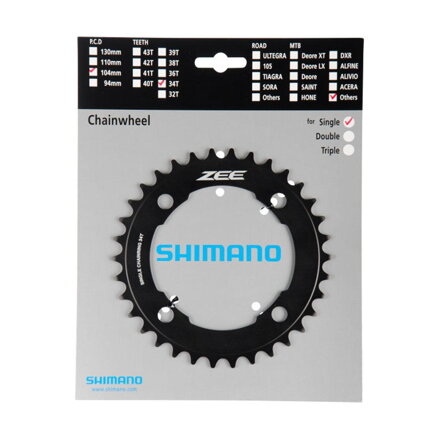 Shimano Tarcza mechanizmu korbowego 34T FC-M640