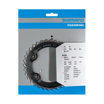 SHIMANO FC-M7000 Zębatka 34 zębów SLX 34/24 zębów czarny