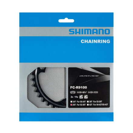 SHIMANO FC-R9100 Zębatka 34 zębów Dura Ace czarny