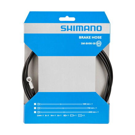 SHIMANO SM-BH90 Przewód hydrauliczny 1700mm czarny M985/785/675