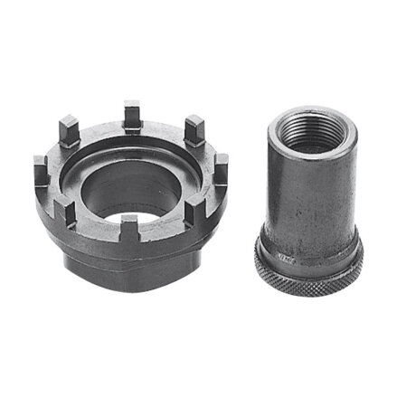 SHIMANO crank extractor TL-UN96 Octalink lock nut and right crankset spider FCM970/750/570