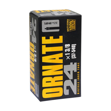 ORNATE Dętka 24x1-3/8 DV EP-2 (34-540)
