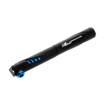 LONGUS Pompka BLUE AL 120 czarna/niebieska