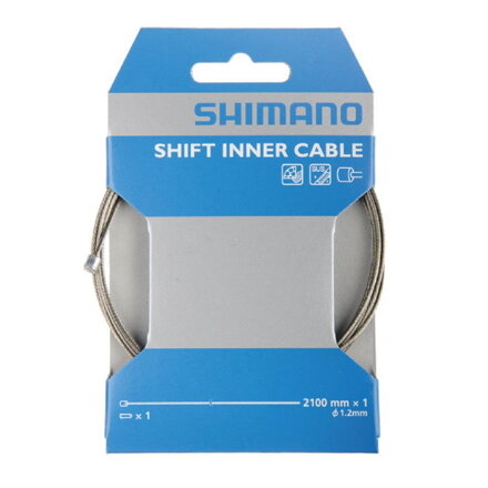 Shimano Shift cable 1.2x2100mm stainless