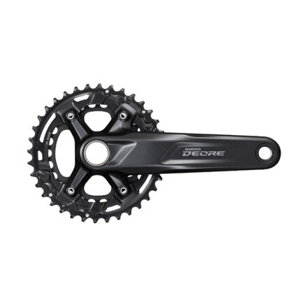 Shimano Korba rowerova Deore M4100 175Mm 36/26Z. 10-K. Black Two-Piece Without Bearings