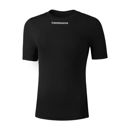 SHIMANO  Koszulka VERTEX SS BASE LAYER czarna