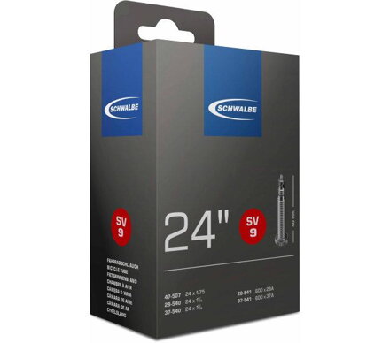 SCHWALBE Dętka SV9 24 28/47-507/541 EK 40mm