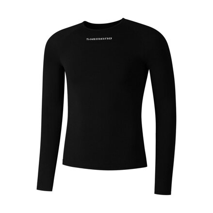SHIMANO  Koszulka VERTEX LONG BASE LAYER czarna