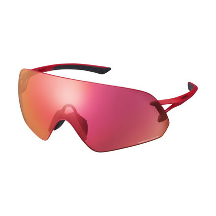 SHIMANO  Okulary AEROLITE P metaliczne czerwone Ridescape