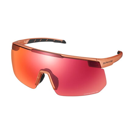 SHIMANO S-PHYRE2 Okulary metaliczne pomarańczowe Ridescape Road