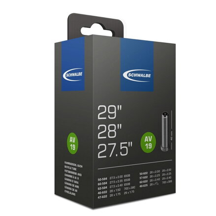 SCHWALBE Dętka AV19 27.5x2.00/2.35 29x1.75/2.40 AV 40mm